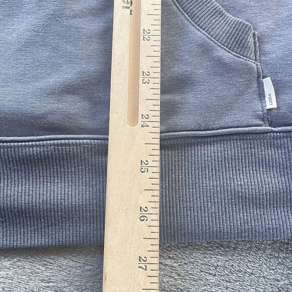 Vuori Austin Hoodie Mens Medium Blue long Sleeve Pullover Sweatshirt V254 - Picture 10 of 11